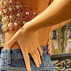 light brown crochet crop top