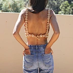 backless crochet crop top